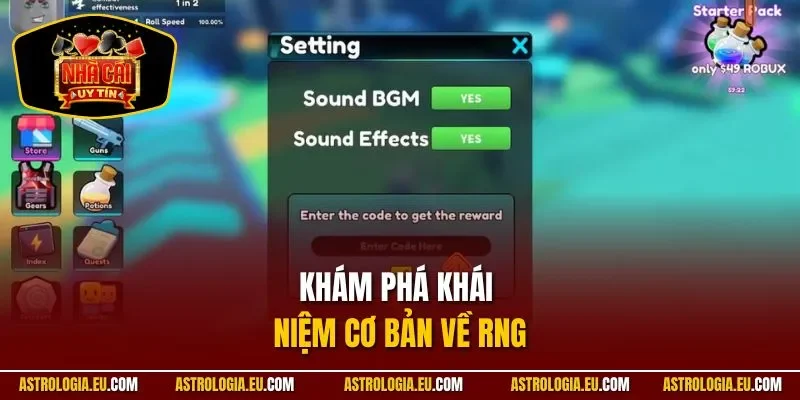 Khám phá khái niệm cơ bản về RNG